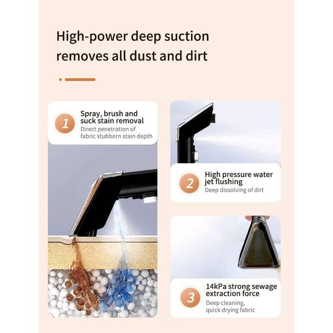 Hoffman Carpet and sofa cleaner - White
