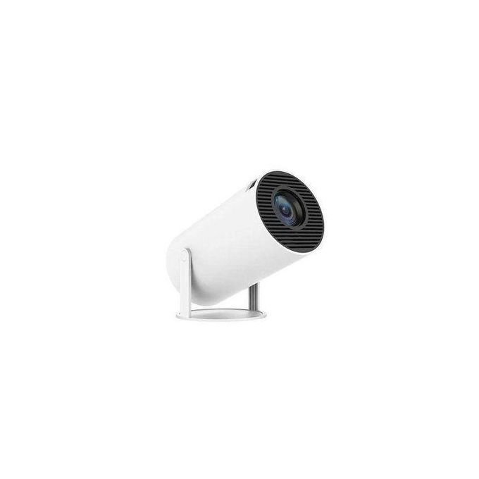 HY300 Mini Portable Smart Projector – 180° Adjustable Stand for Movies, Gaming & Presentations