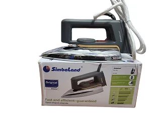 Simbaland D1-1001 Dry Iron – Original Flat Iron Silver