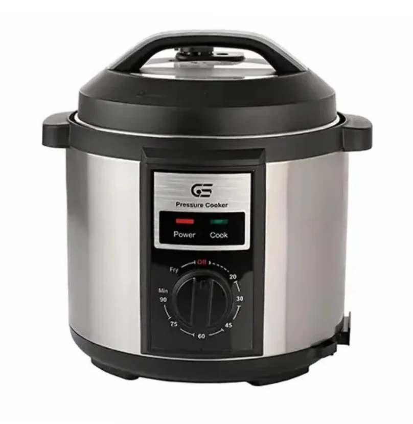 MIDEA 6Liters Electric Pressure Cooker 1000W I MY-CJ6002W - Silver