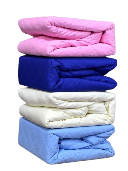 5*6 Quilted Water Proof Mattress Protector- Grey