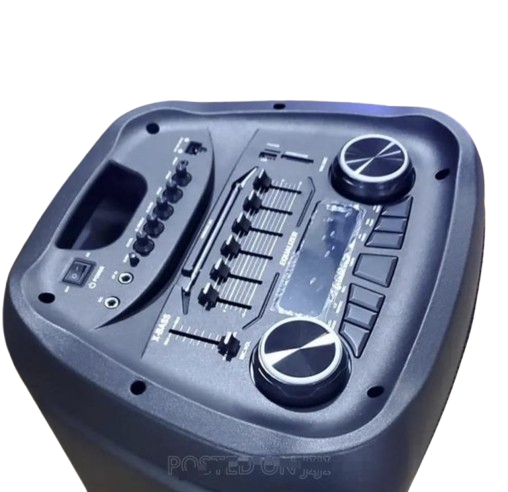 Cortina Amplified Rechargeable Speaker System With Bluetooth, Fm,  USB  With Two Microphones MD-2026