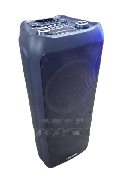 Cortina MD-2016 Rechargeable Speaker System With Amplified System,  Bluetooth, fm,  USB  With Two Microphones