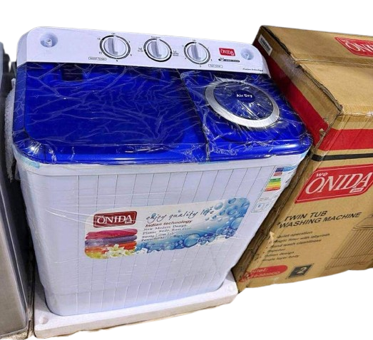 5kg Onida Twin Tub top loading Washing Machine - White