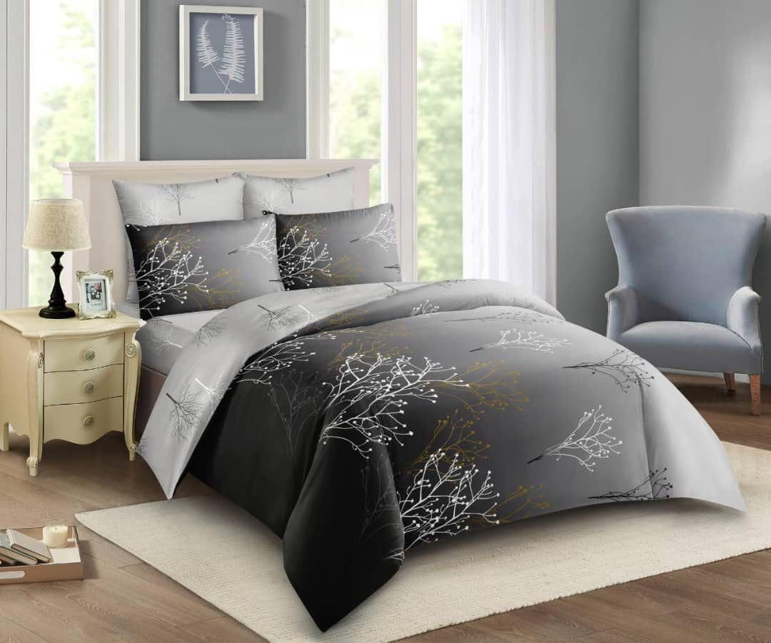 5x6 4pcs Duvet Set With (1bedsheet,1duvet,2pillowcases) - Multicolor