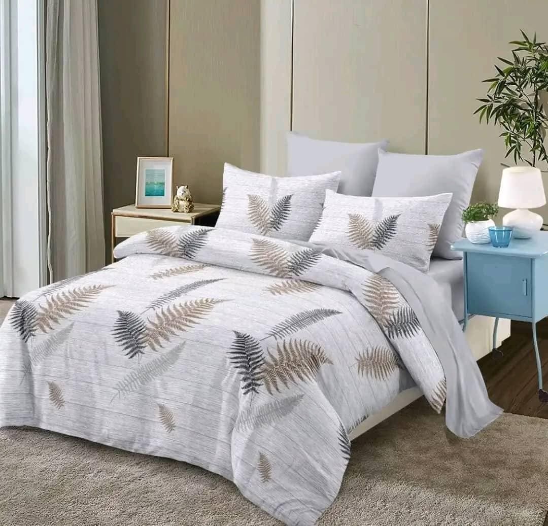 5x6 4pcs Duvet Set With (1bedsheet,1duvet,2pillowcases) - Multicolor