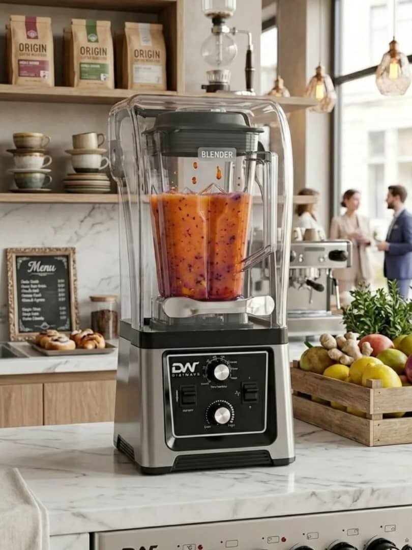 4l Commercial Silent Soundproof Quiet blender with Removable Silent Shield