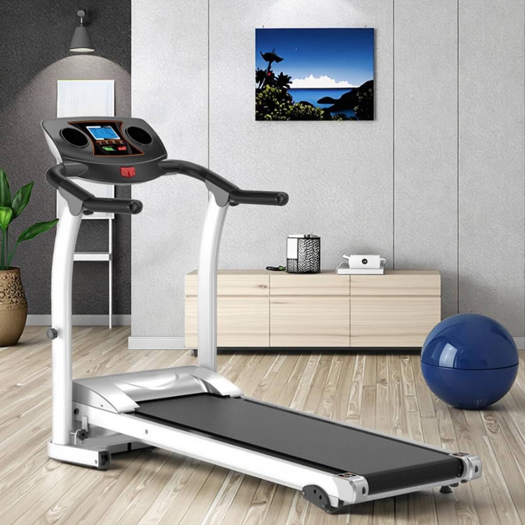 Electric Folding Treadmill Motorized with Incline for Home use - Black