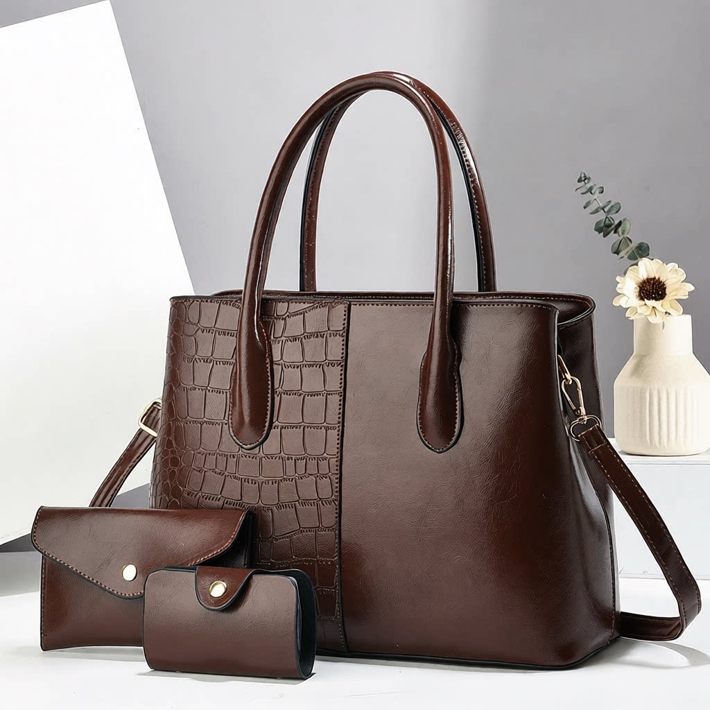 Ladies Handbag  3pcs Set