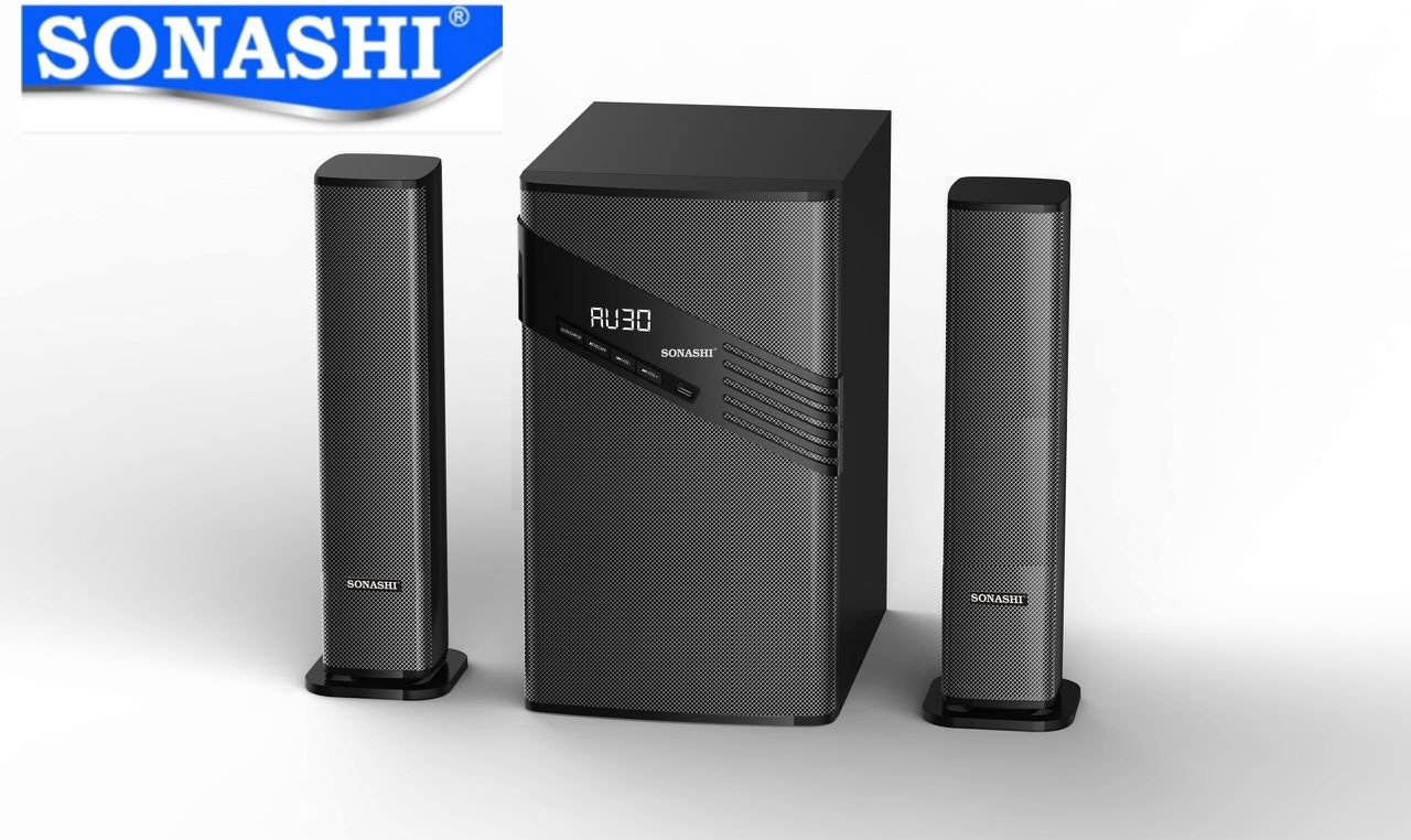 Sonashi 2.1 Multimedia SoundBar System With Bluetooth, Fm  Usb Port