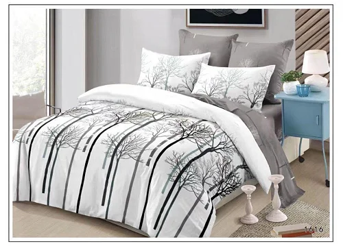 5*6 Duvet Set , Duvet 1 Bed Sheet &amp; 2 Pillowcases - Multicolour (Prints May Vary)