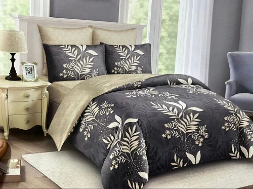 5*6 Duvet Set , Duvet 1 Bed Sheet &amp; 2 Pillowcases - Multicolour (Prints May Vary)