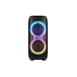 AILIPU Wireless Bluetooth Speaker with Dual 4-Inch Speakers & Microphone - Black
