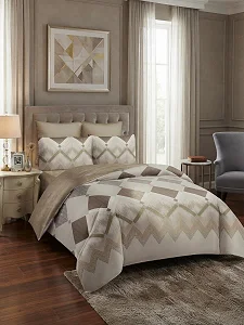 5×6 Duvet Set 4Pc (1 Duvet, 1 Bedsheet & 2 Pillowcases) – Multiprints Vary