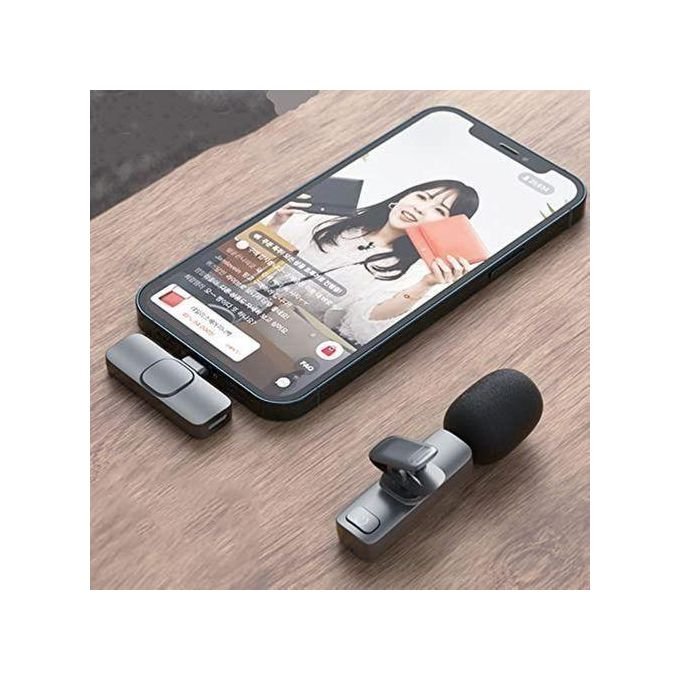 K9 Wireless Lavalier Microphone – 2 Mic Set for iPhone & Android