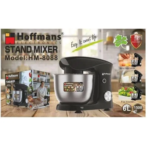 Hoffmans 6L Stand Mixer, Dough Mixer – Model 8088
