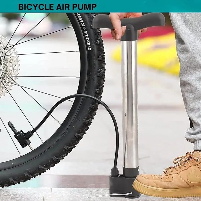 Portable Bicycle & Football Air Pump – Multicolor