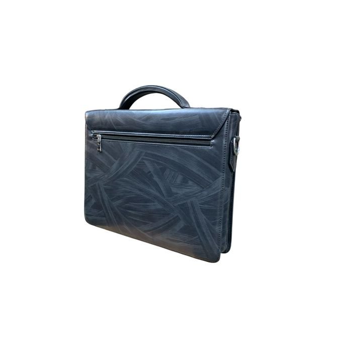 Men’s Leather Business Briefcase Shoulder Laptop Bag – Professional Work Bag