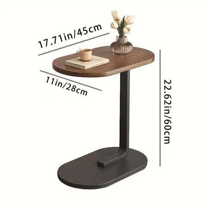 Square Living Room Side Table – Modern Bedside & Home Decor Table