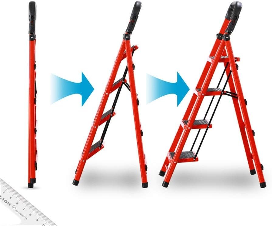 4-Step Folding Ladder for Home, Office and Storage