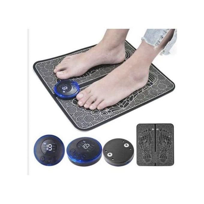 Foot Massager Electric Massage Pad – Portable Foot Muscle Stimulator Mat