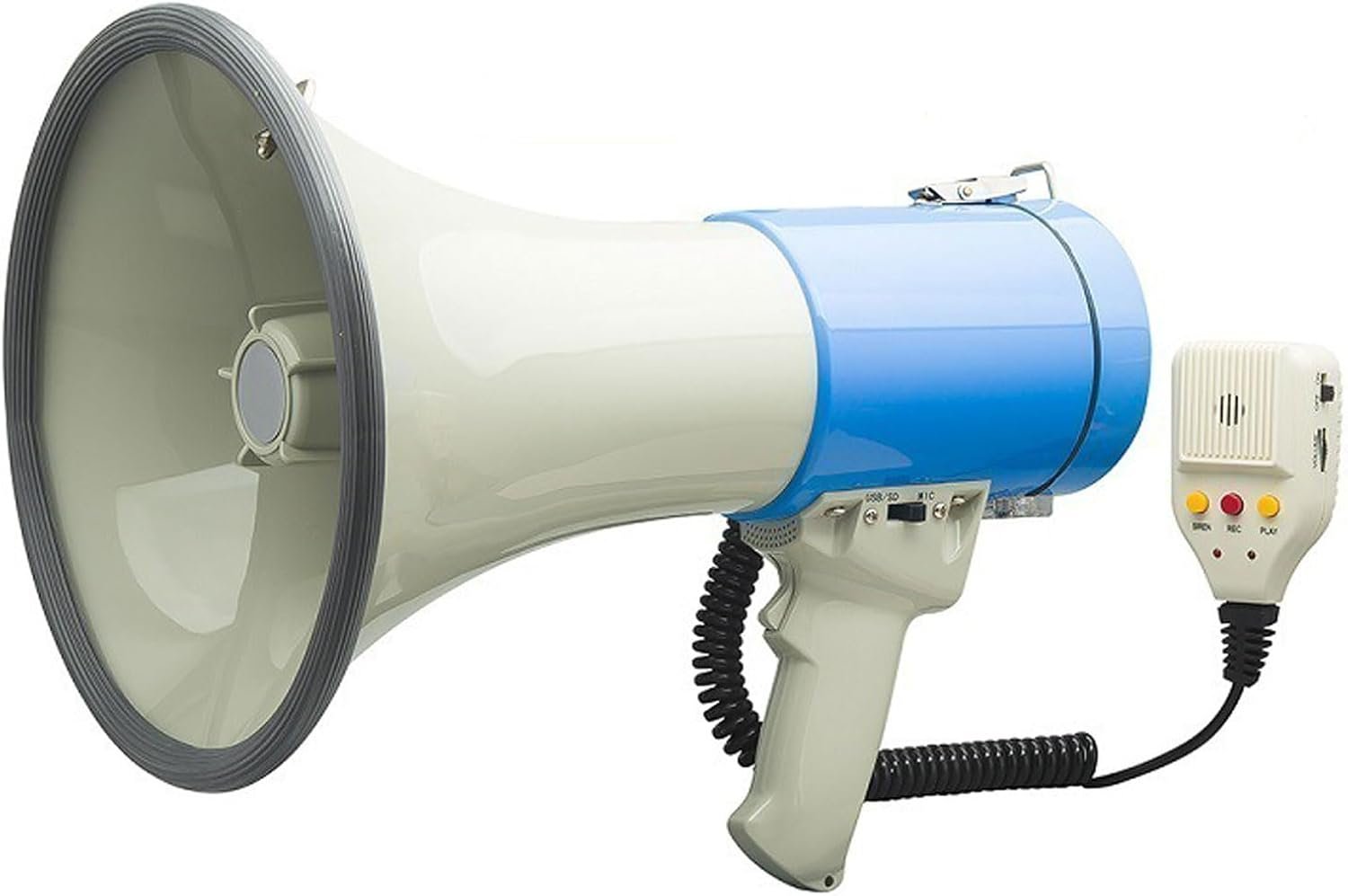Megaphone with USB, SD Card MP3 &amp; Recording 50W