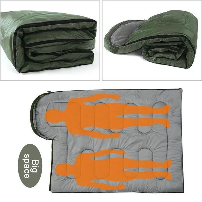 Waterproof 4-Season Camping Sleeping Bag for Hiking and Travel