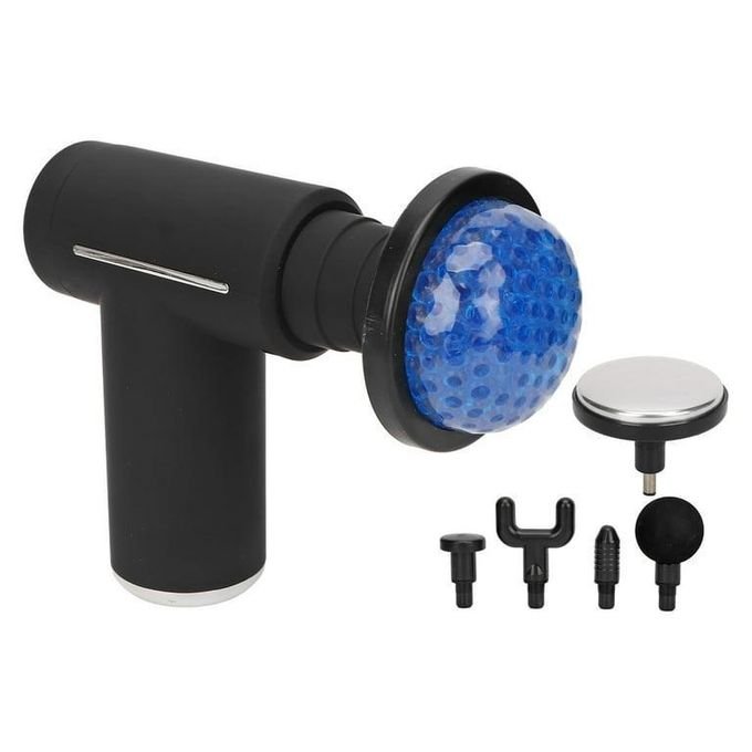 LCD Display Hot And Cold Compress Massage Gun Mini Fascia Gun Cold Fitness Electric Impact Gun Muscle Relaxation