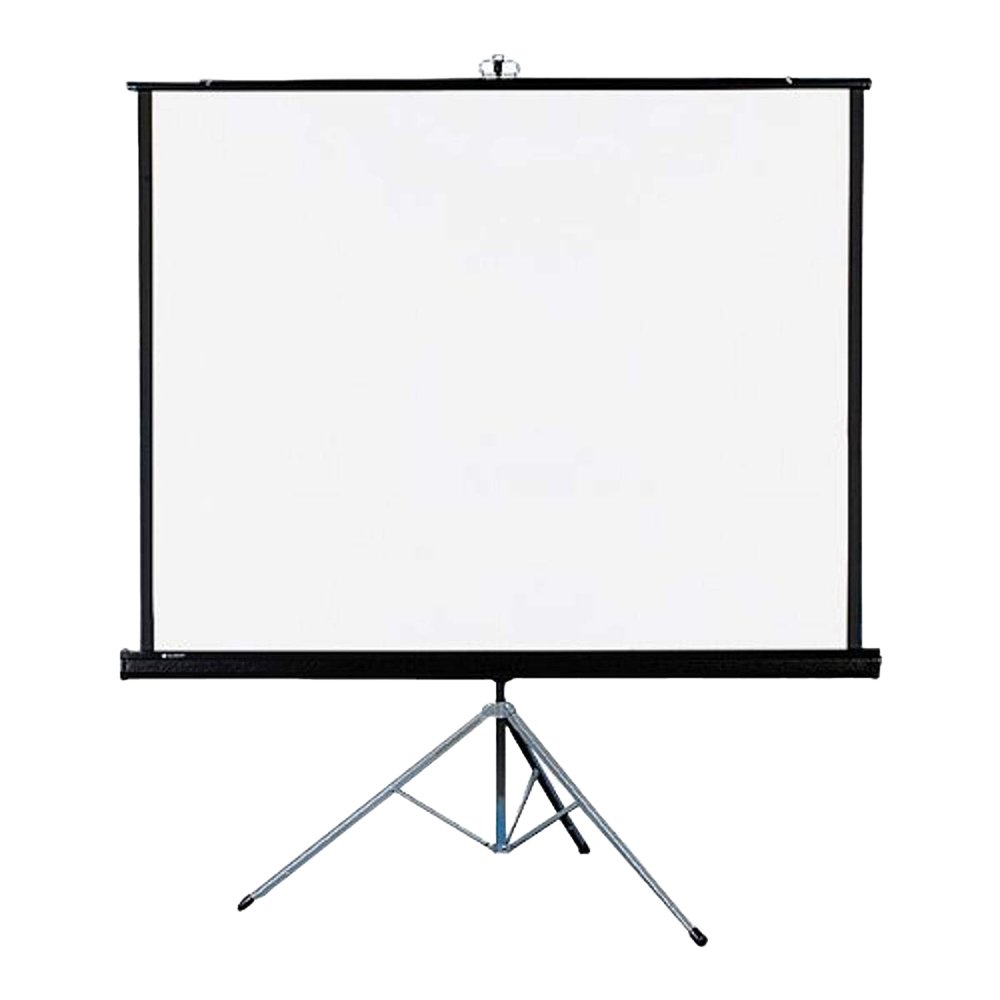 1.8m x1.8m Projector Screen With Stand - White