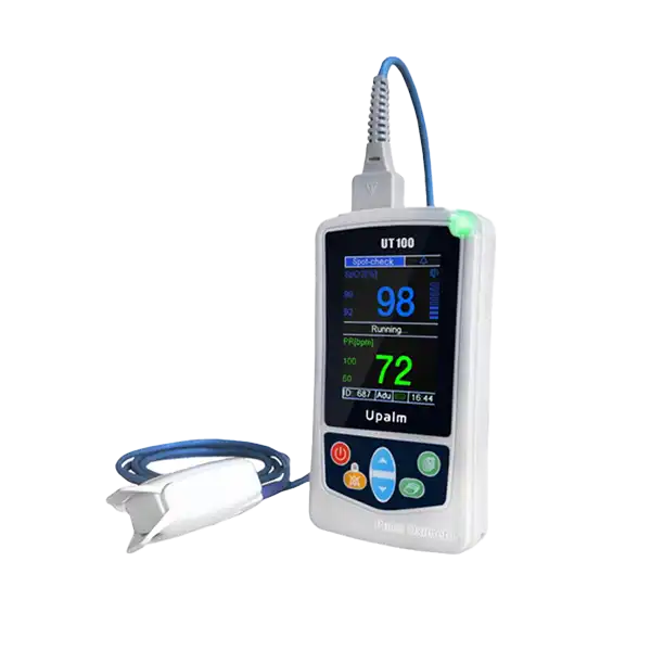 Pulse oximeter hand held - white