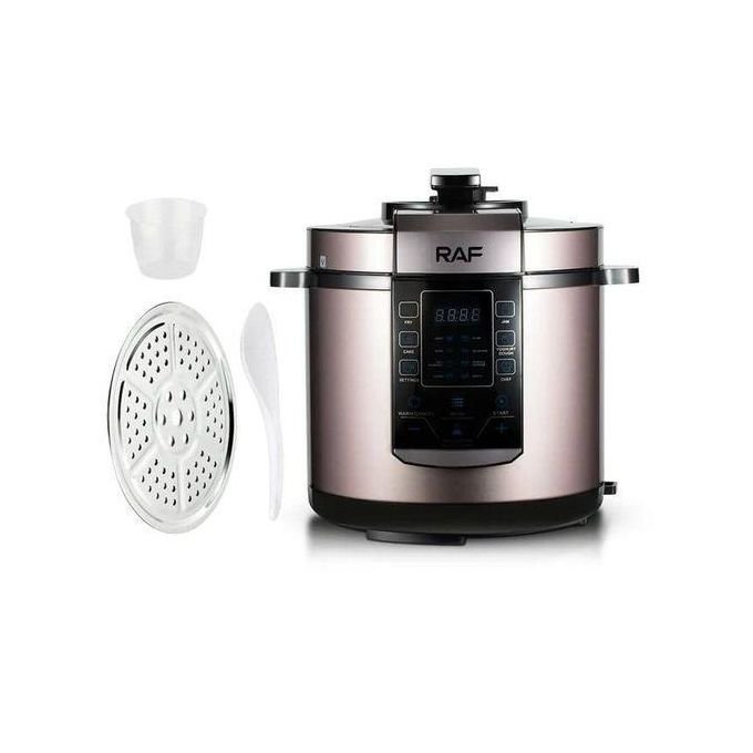 RAF 6L Smart Programmable Digital Electric Pressure Cooker – Multicolor