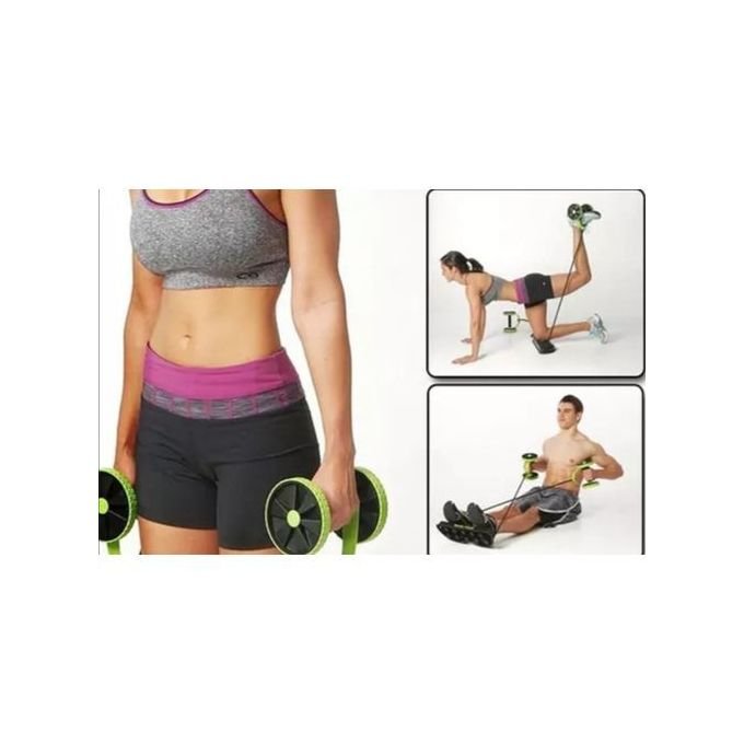 Revoflex Xtreme Powerful ABS Workout Kit – Black/Green