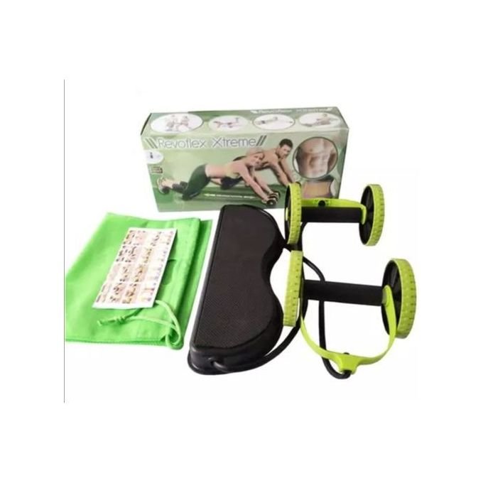 Revoflex Xtreme Powerful ABS Workout Kit – Black/Green