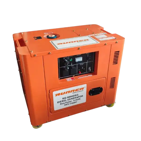 Runner 8.3kva Diesel Silent Generator | 9800DSG