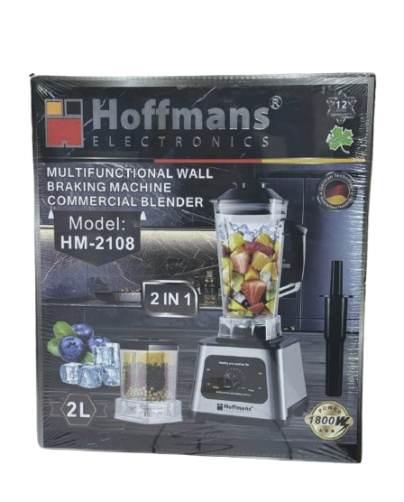 Hoffmans HM-2108 Multifunctional Wall Breaking Commercial Blender
