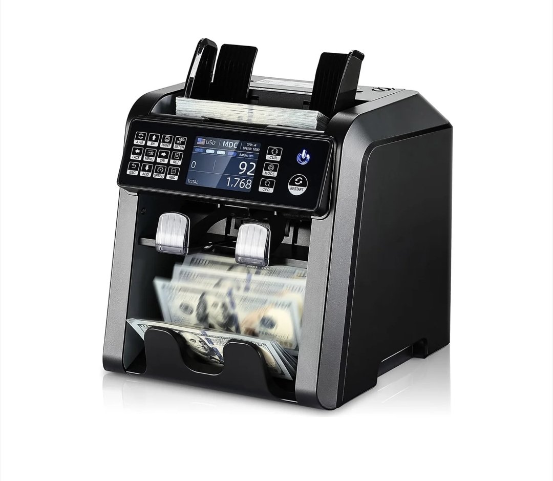 All Notes Sorter, Money Counting Bill Counter With Fake Note Detector
