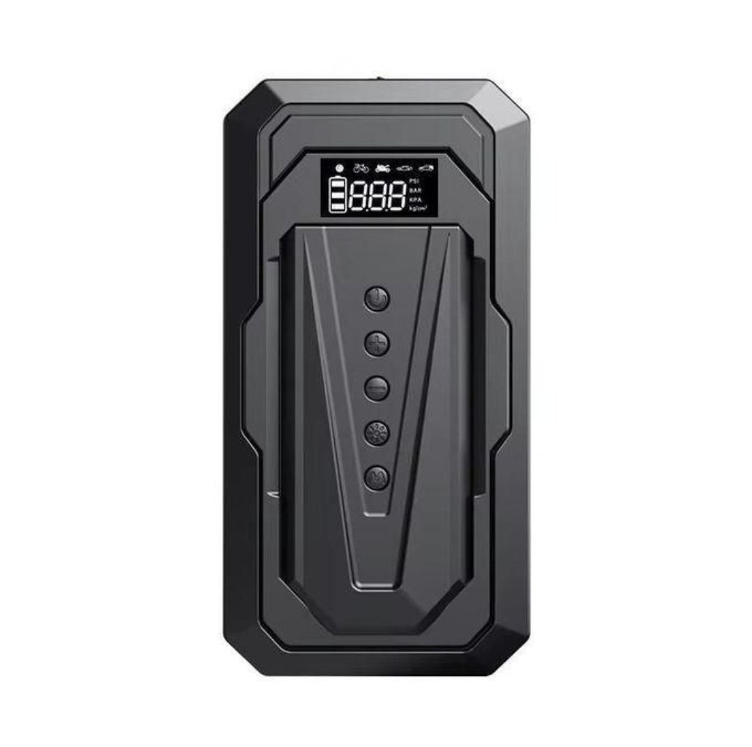Portable Car Jump Starter Kit And Power Bank - Black