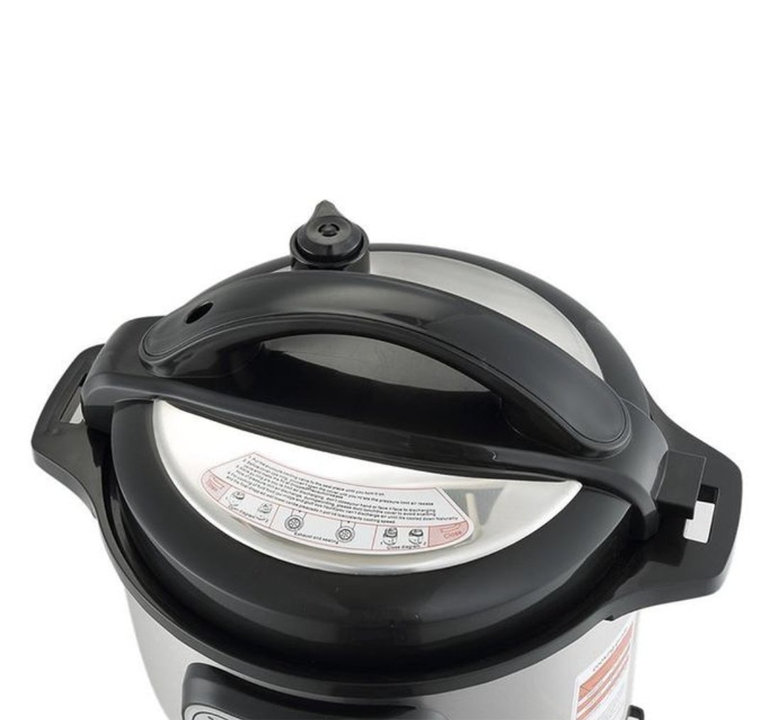 Global Star ELECTRIC PRESSURE COOKER (6L) - Silver