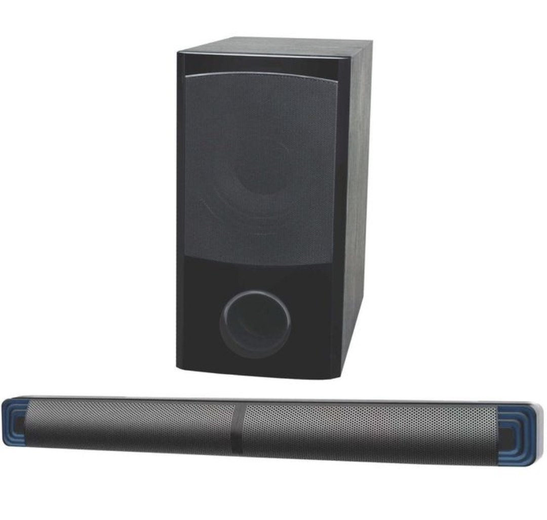 Global Star GS-002 2.1CH Sound Bar Speaker System - Bluetooth, FM Radio