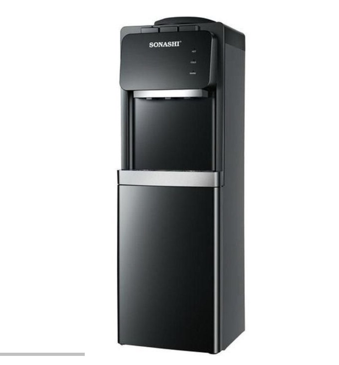 Sonashi Water Dispenser Hot Cold And Normal With Storage Cabinet SWD-55
