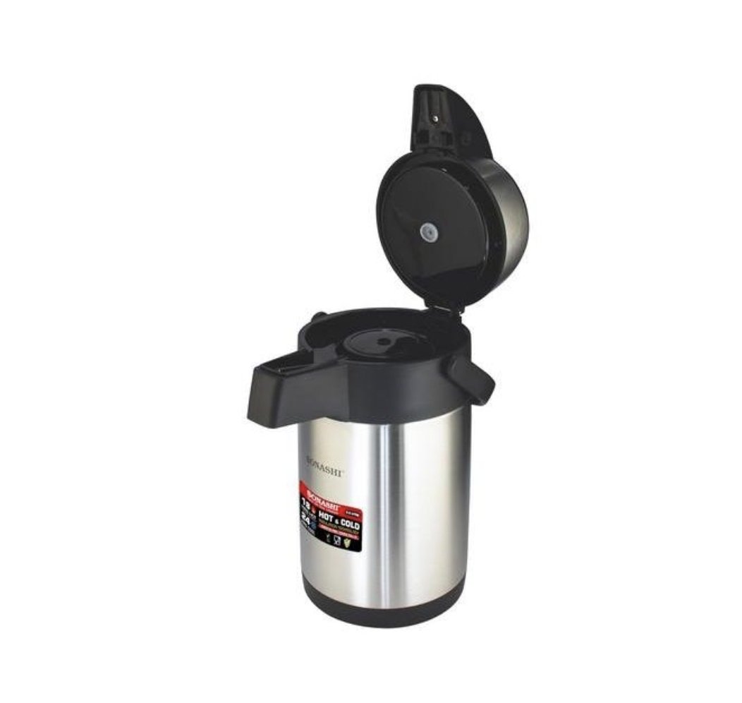 Sonashi 3.5L Hot & Cold Airpot Flasks with Stainless Steel Insulation