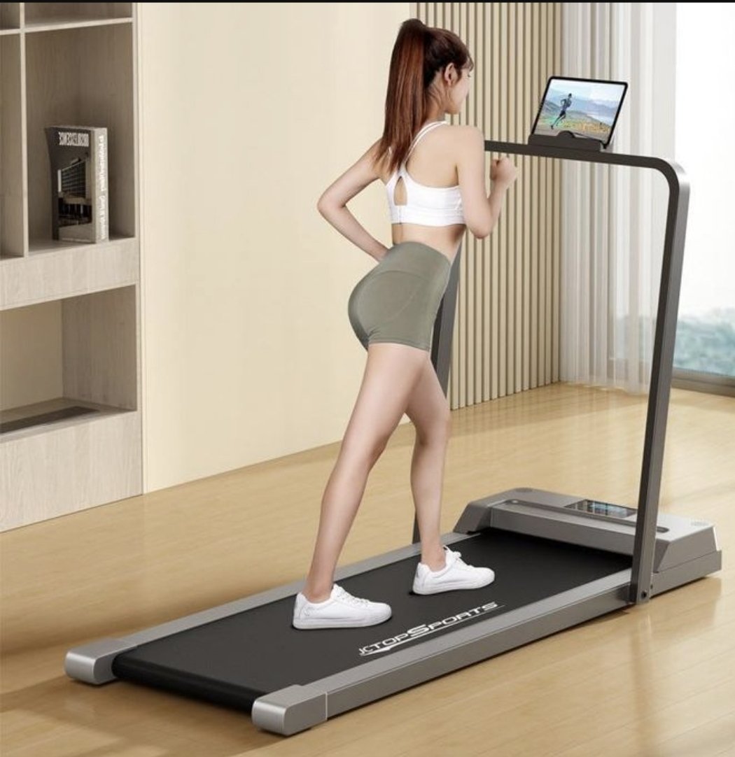 Foldable Home Electric Treadmill / Walking Pad- Grey