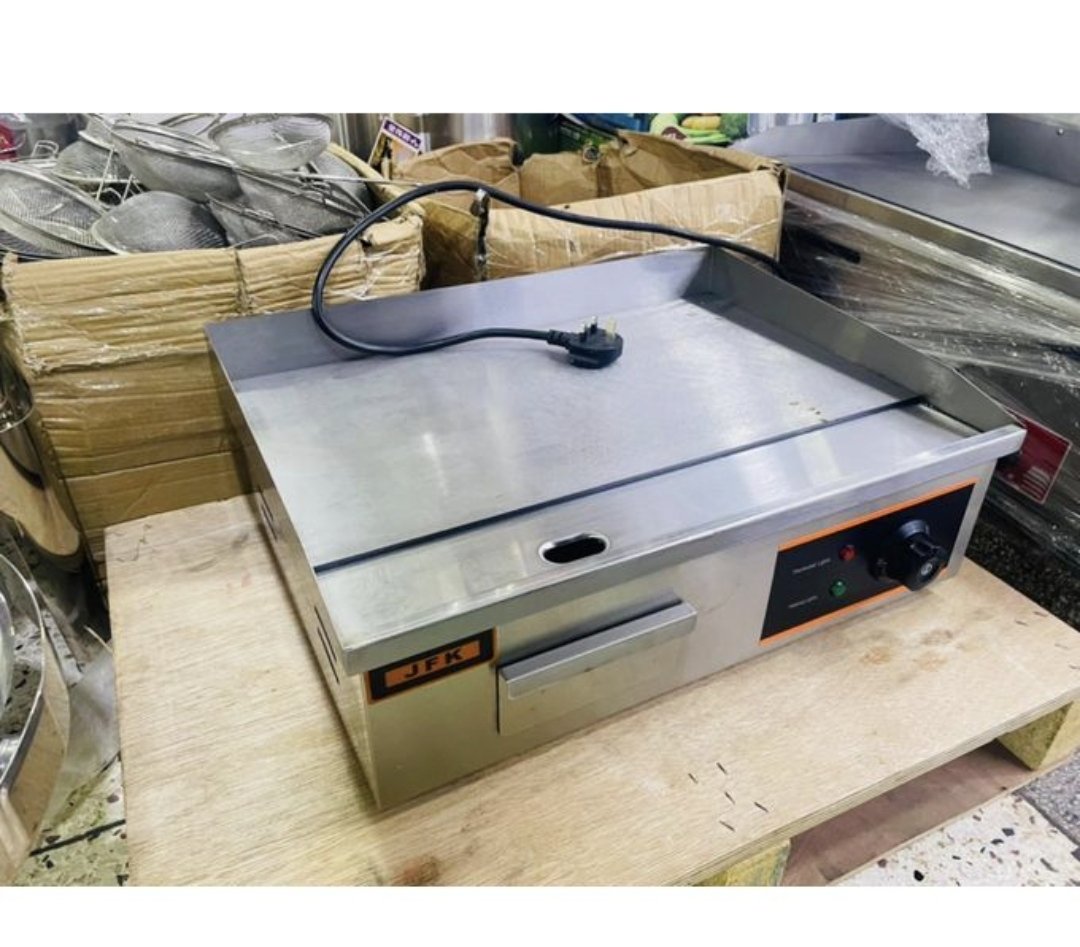Commercial Chapatti Electric Griddle -Silver