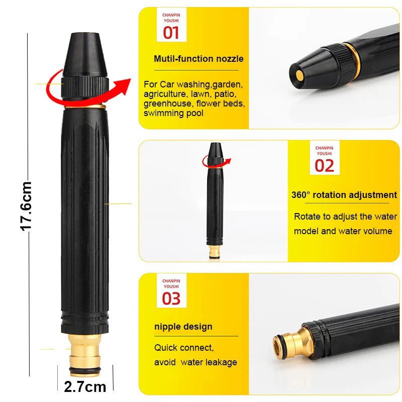 Portable High Pressure Water Spray Gun