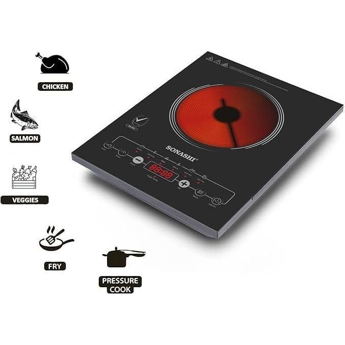 Sonashi Infrared Cooker With Touch Sensor Control