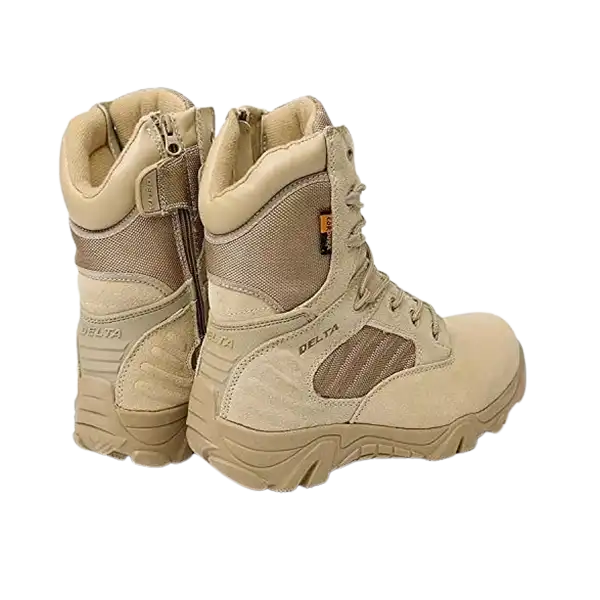 Delta Brown and Tactical Desert Combat Boots - Brown
