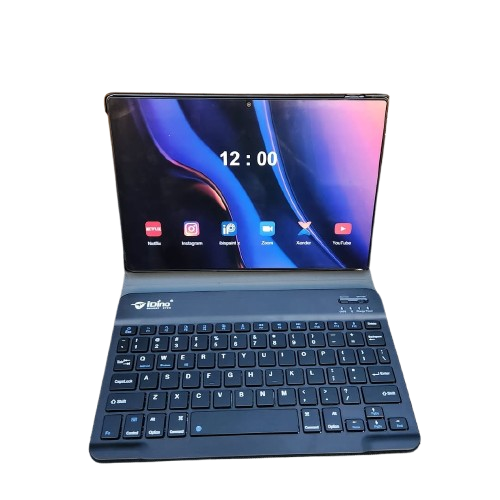 Idino Notebook Gold Android Tablet 10.1 Display, Ram 8GM, ROM 512-10000MAH, 5G Network , Dual Sim - Color May Vary