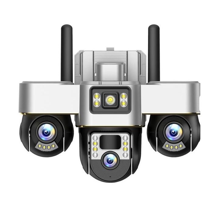 V380 Pro Solar Camera with 4G SIM, Motion Detection and Night Vision