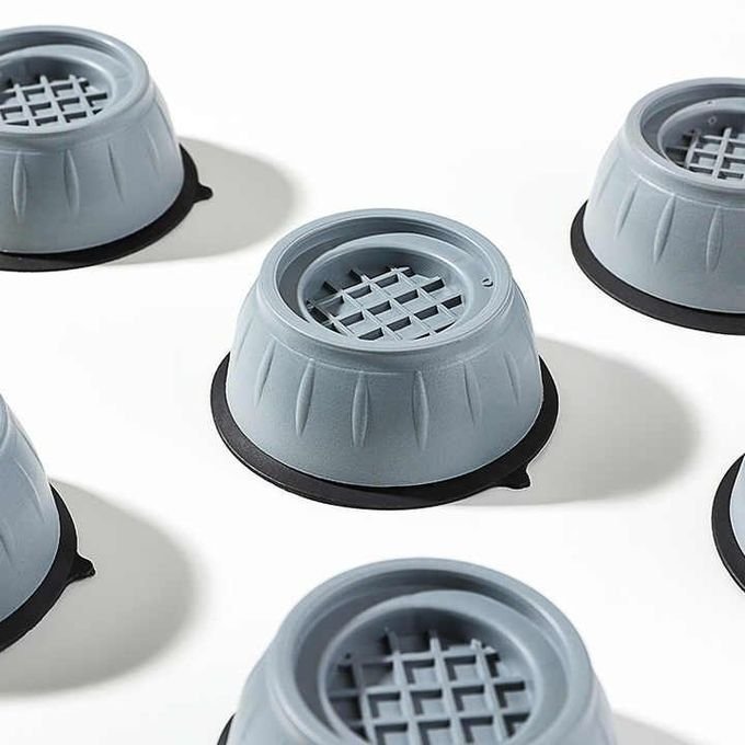Anti-Vibration Washing Machine Foot Pads Heightening Bases – Non-Slip